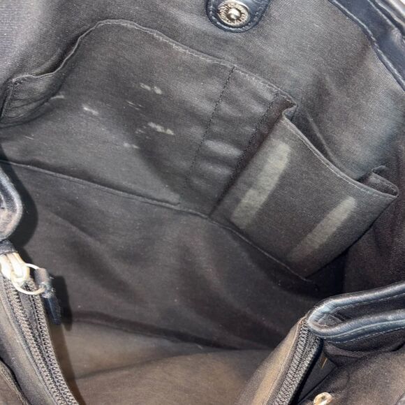 Coach Bag Purse Handbag Signature Logo Drawstring Carryall Tote Shoulder Bag - Picture 16 of 16